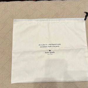 Kate Spade drawstring bag